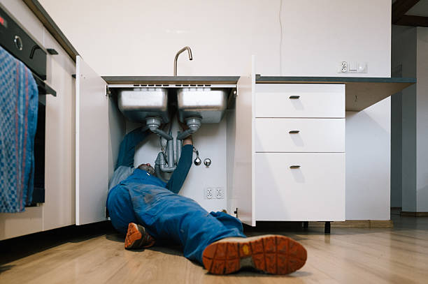 Professional Drain Cleaning technician working in Goldthwaite, TX